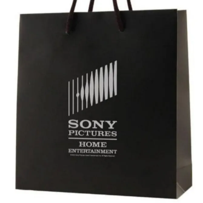 Black Matte Euro Tote Shoppers