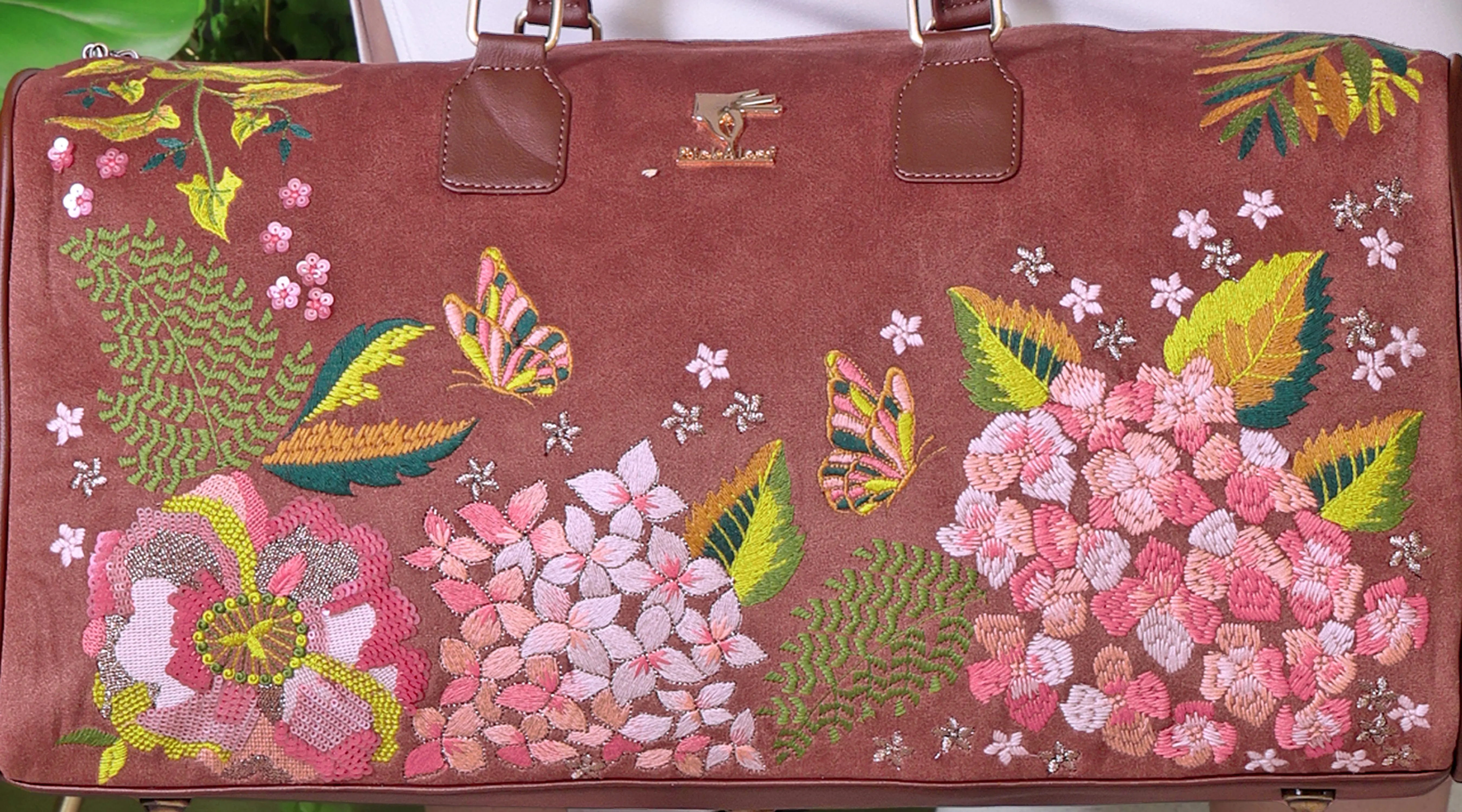 Blossom Wood Duffle Bag
