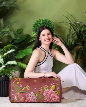 Blossom Wood Duffle Bag