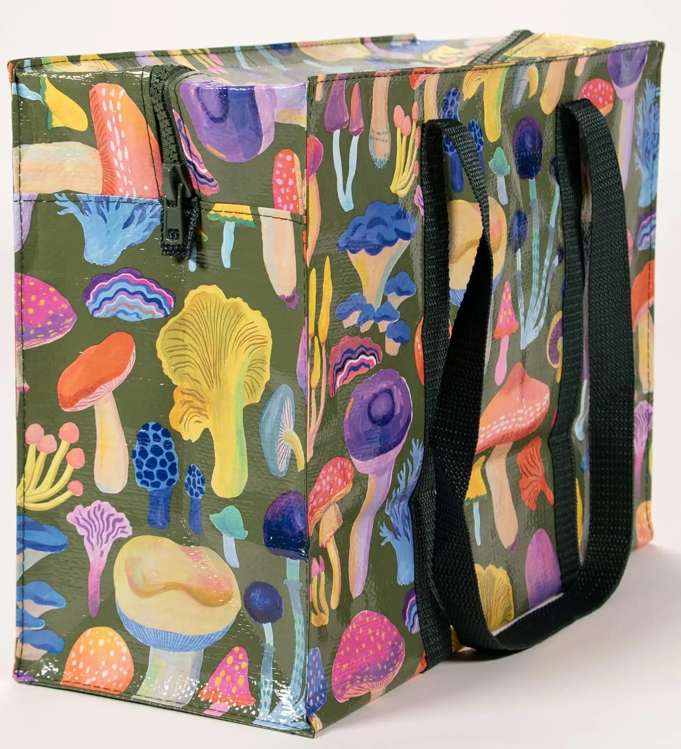 Blue Q Shoulder Totes: The Carry Everywhere Bag With a Hefty Zipper, Exterior Pocket, Reinforced Floor. 95% Recycled Material