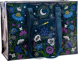 Blue Q Shoulder Totes: The Carry Everywhere Bag With a Hefty Zipper, Exterior Pocket, Reinforced Floor. 95% Recycled Material