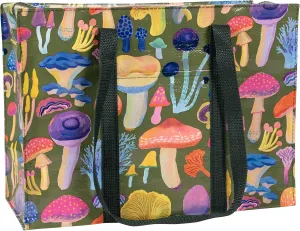 Blue Q Shoulder Totes: The Carry Everywhere Bag With a Hefty Zipper, Exterior Pocket, Reinforced Floor. 95% Recycled Material