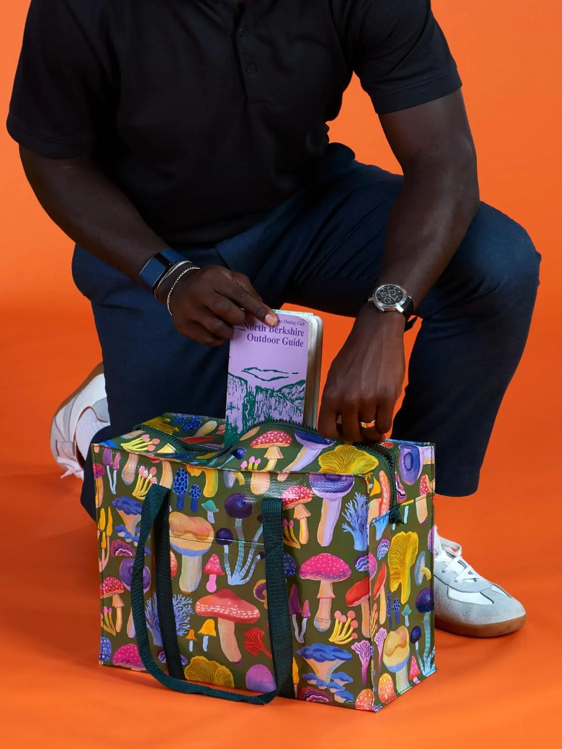 Blue Q Shoulder Totes: The Carry Everywhere Bag With a Hefty Zipper, Exterior Pocket, Reinforced Floor. 95% Recycled Material