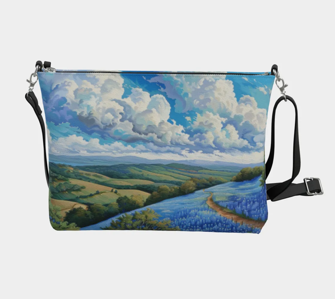 Bluebonnet 1 VL Crossbody Purse