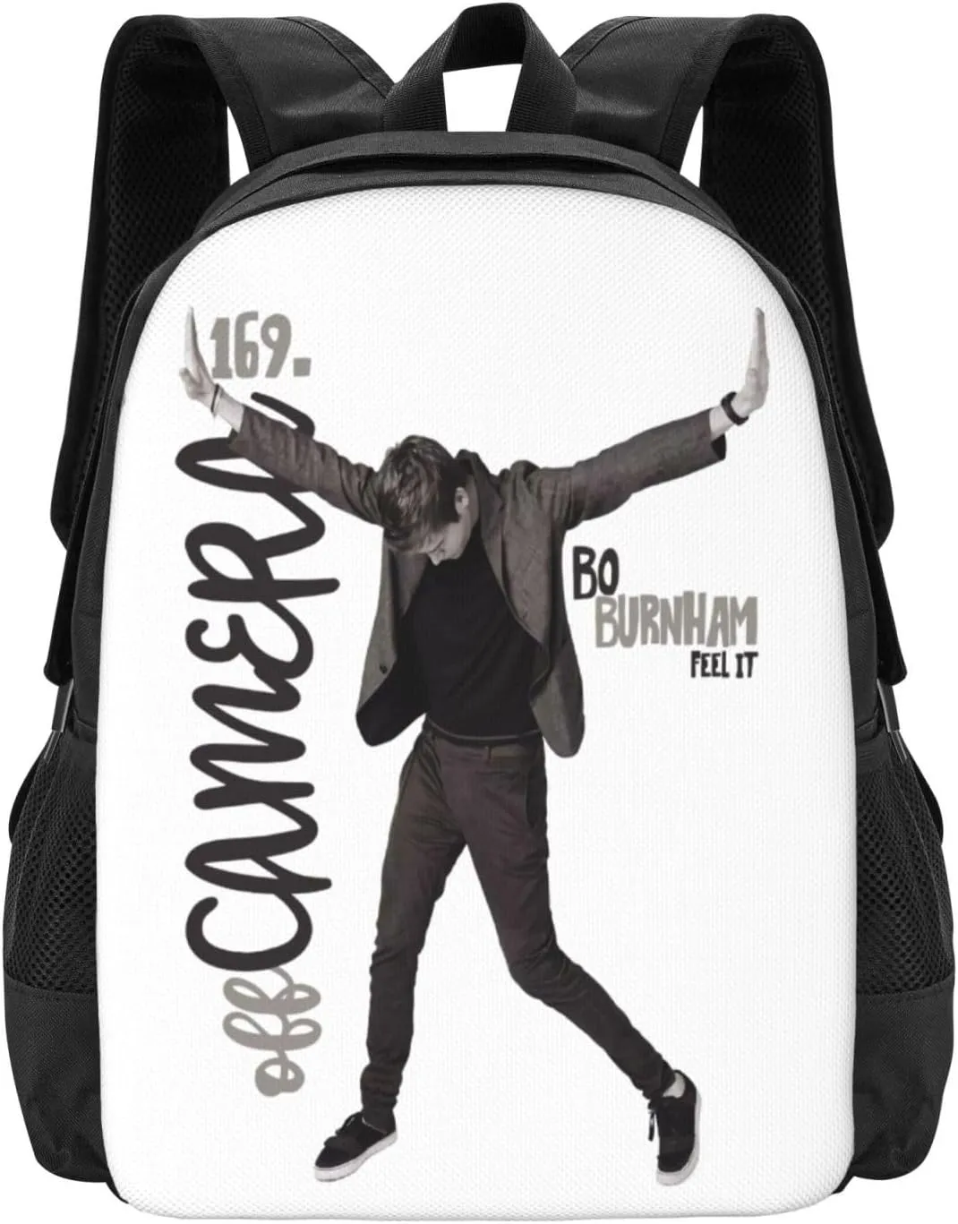 Bo Actors Burnham Backpack Laptop Computer Backpacks Travel Bag Double Shoulder Daypack for Work Hiking 15.6 Inch