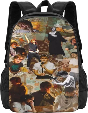 Bo Actors Burnham Backpack Laptop Computer Backpacks Travel Bag Double Shoulder Daypack for Work Hiking 15.6 Inch