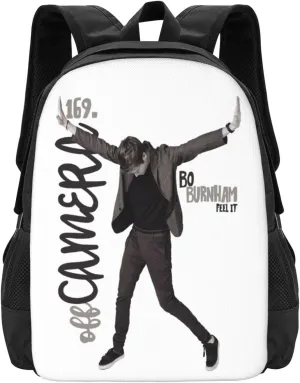 Bo Actors Burnham Backpack Laptop Computer Backpacks Travel Bag Double Shoulder Daypack for Work Hiking 15.6 Inch