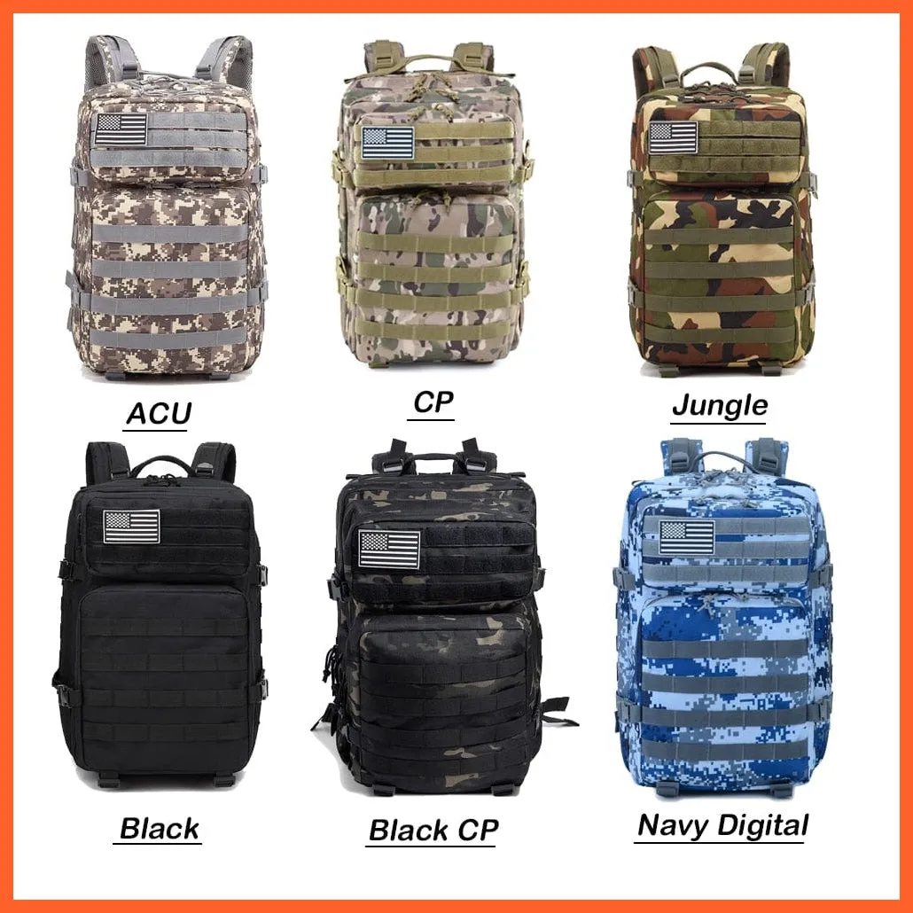 Camouflage Army Backpack | Military Tactical Waterproof Bags