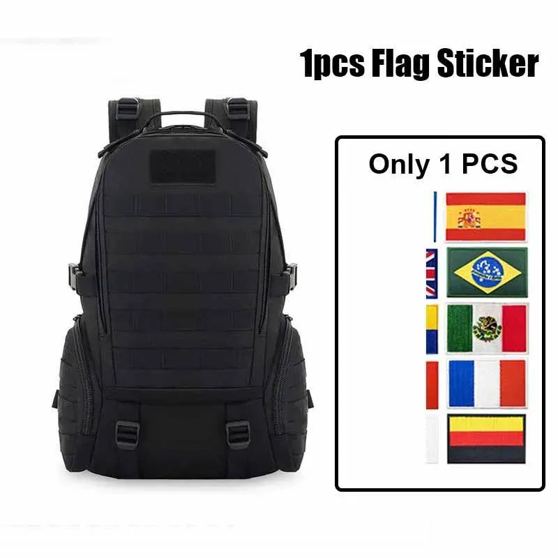 Camouflage Backpack Tactical Men Hiking Mountaineering Large Bag Camping Bag Multi-functional Sports Travel Backpack Outdoor New