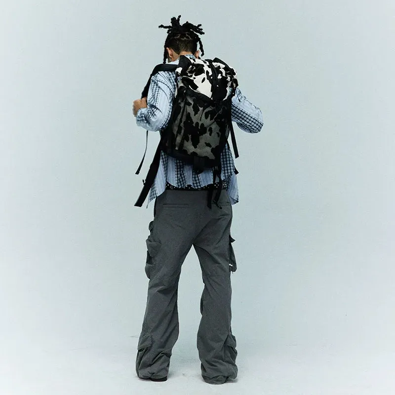 Camouflage Mesh Backpack