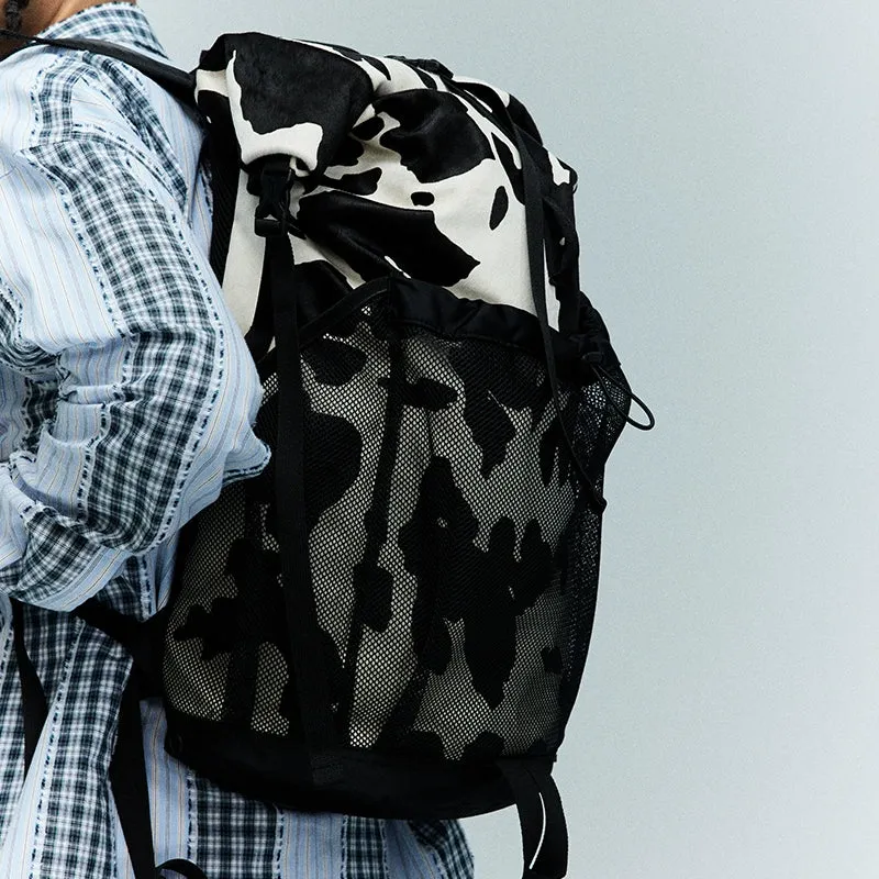 Camouflage Mesh Backpack