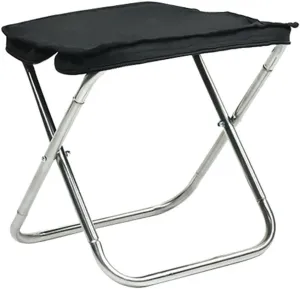 Camp Chair,Folding Stools,Foldable Camping Stool,Portable Folding Stool,Outdoor Folding Chair,Stainless Steel Zipper Folding Stool,Suitable for Picnic,Camping,Fishing,Outing