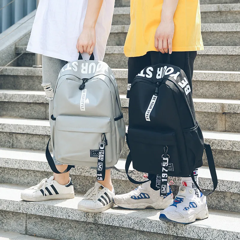 Canvas Korean Style Fashion Computer Female Backpacks