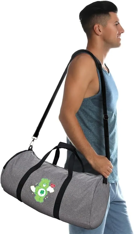 Care Bears Good Luck Bear Clouds Lightweight Duffel Bag for Sports and Gym Packable for Travel