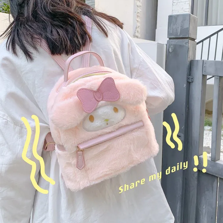 Cartoon Cute Big Ear Dog Melody Backpacks