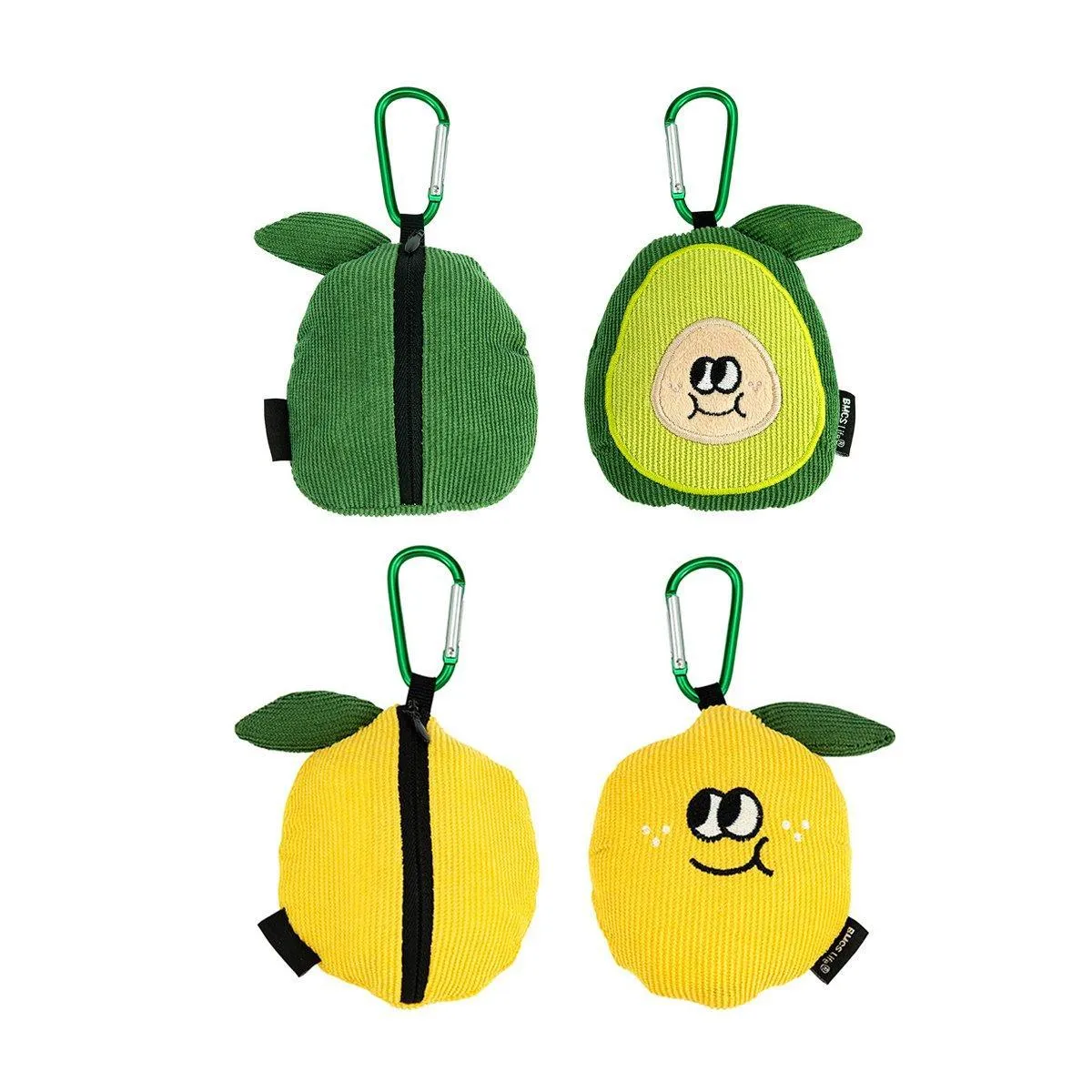 Cartoon Fruit Shopping Bag Cute Doll Folding Eco-Friendly Pendant Tote Bag
