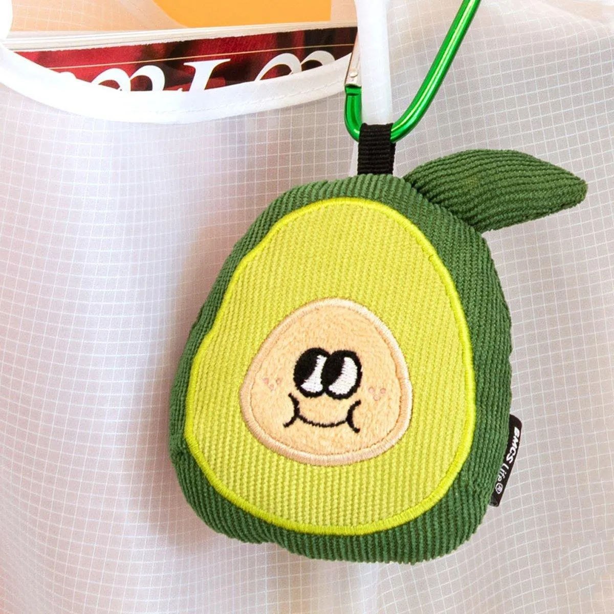 Cartoon Fruit Shopping Bag Cute Doll Folding Eco-Friendly Pendant Tote Bag