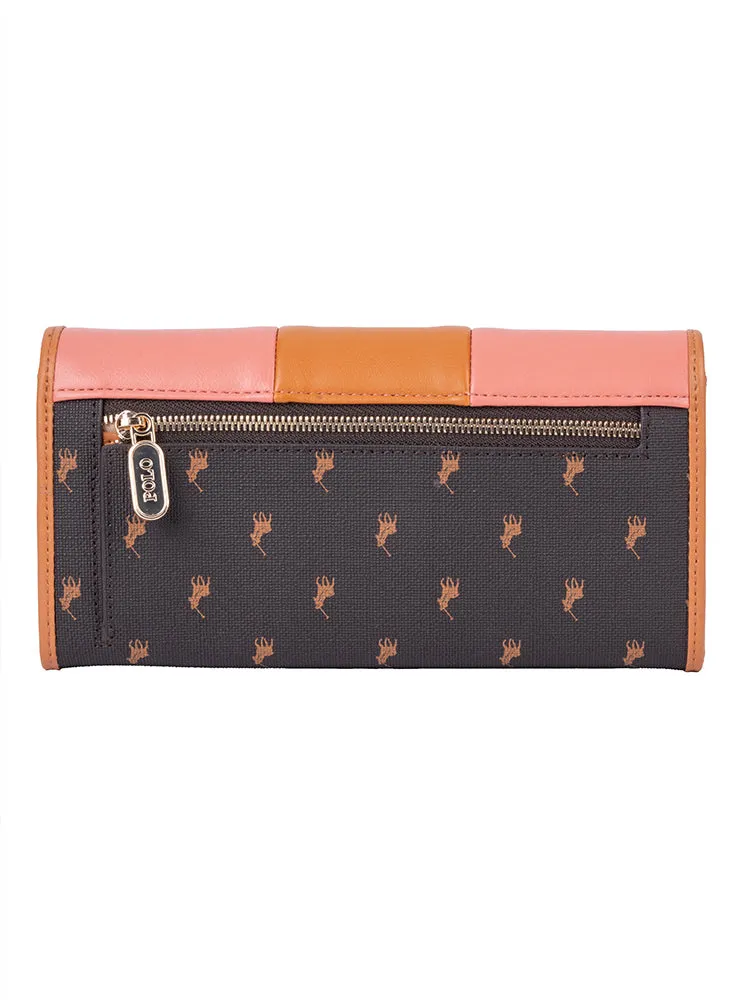 Casablanca Clutch Purse - Coral