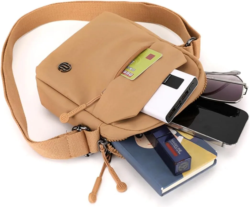 Casual Nylon Crossbody Purse Bag Waterproof Lightweight Shoulder Bag for Women Handbag