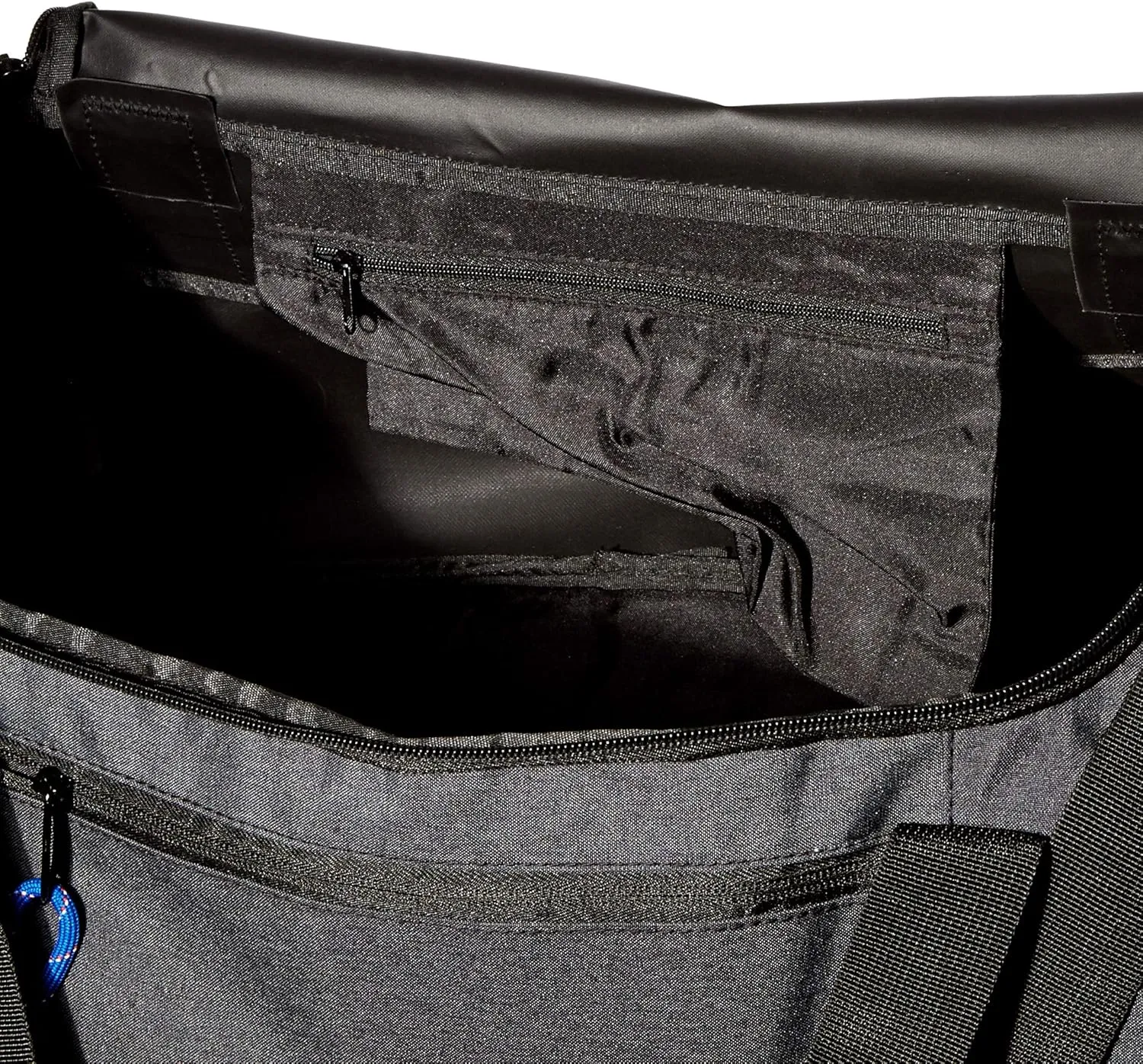 Champion Unisex Adult Velocity Duffel Bag, Grey/Black, One Size US