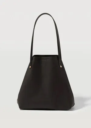 CHARLIE MIDDLETON Black Nappa Mini Bespoke Tote - Black