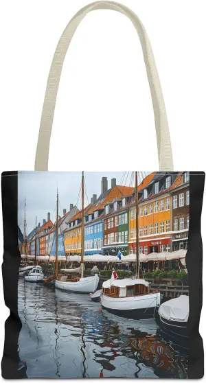 Charming Waterfront Tote Bag