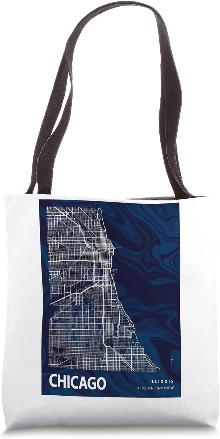 Chicago Handshake Tote Bag