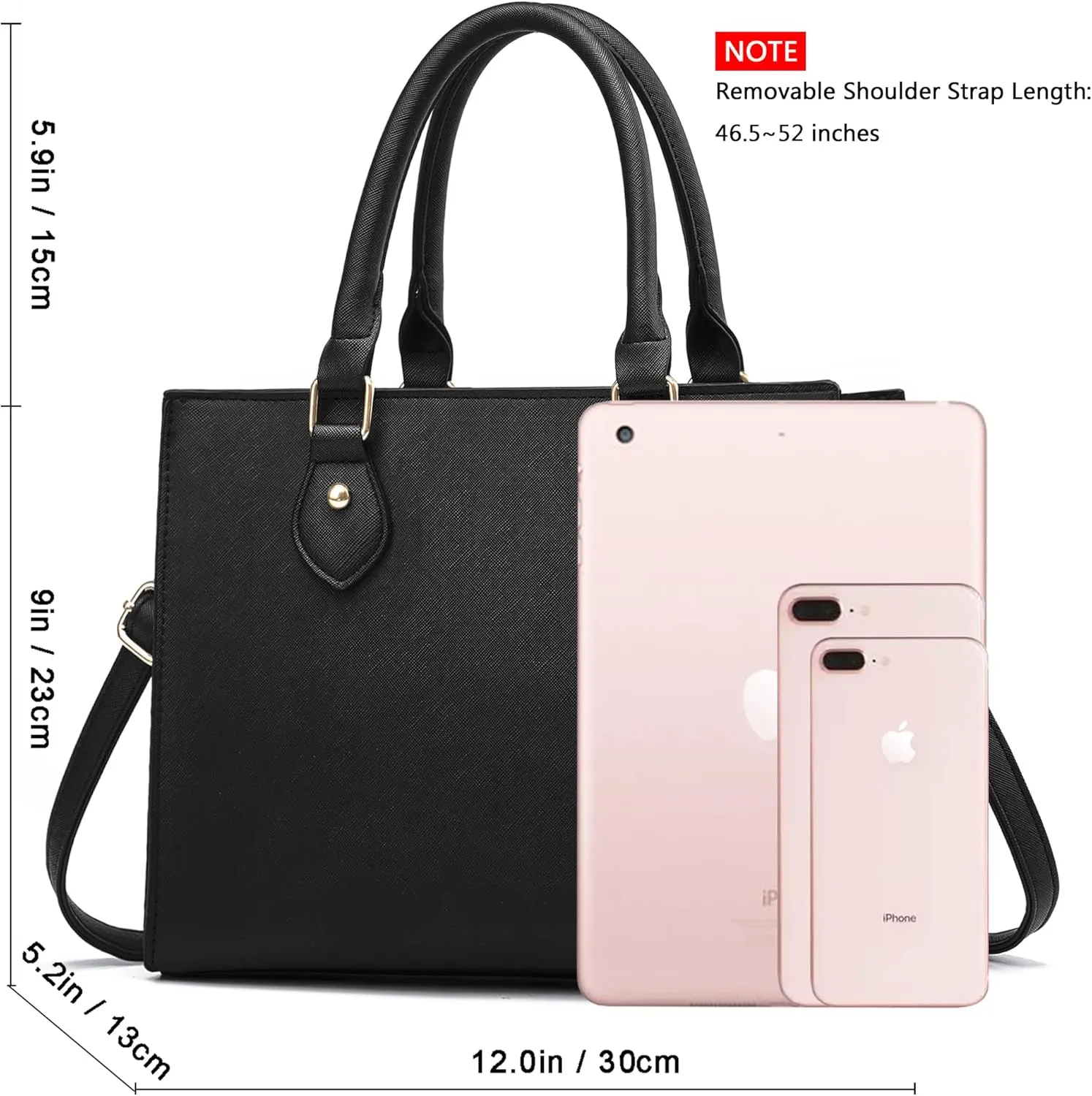 CHICAROUSAL Crossbody Purses and Handbags for Women PU Leather Tote Top Handle Satchel Shoulder Bags