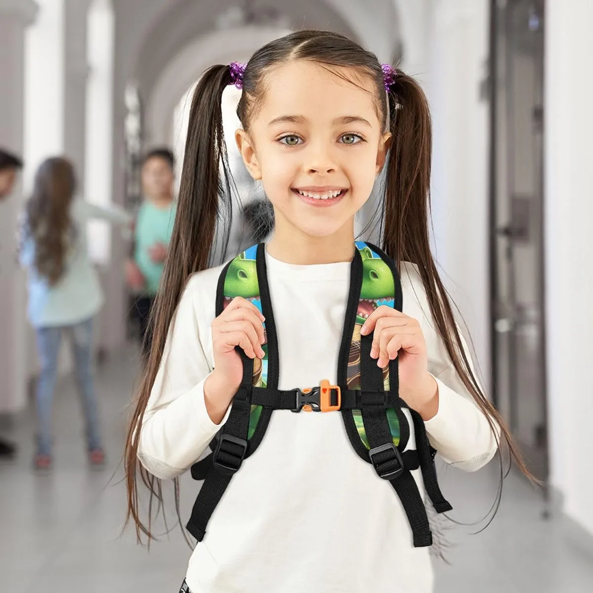 CHIFIGNO Custom Backpack with Name, Personalized Little Kids Backpacks for Boys Girls, Customized Bookbag for School Travel