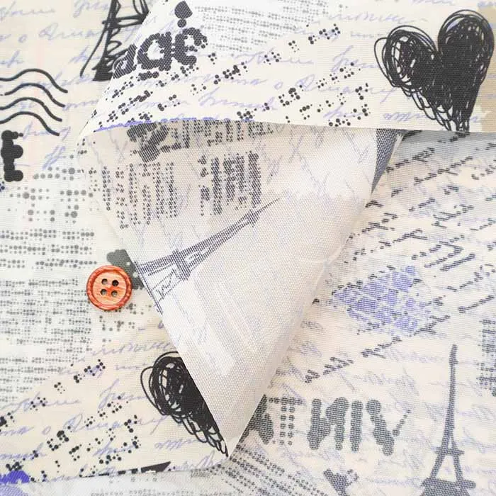China made - Water repellent - Polyester Oxford Fabric - Paris