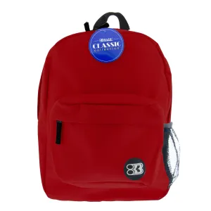 Classic 17" Burgundy Backpack