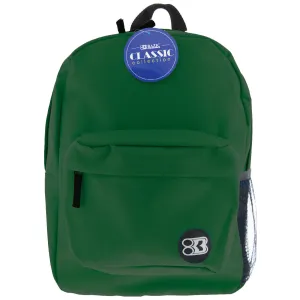 Classic 17" Green Backpack