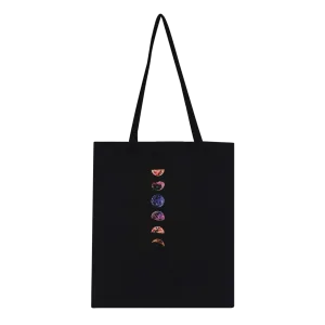 Classic Tote Bag Black, Moon