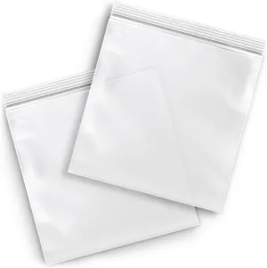 Clear Reclosable Zipper Plastic Storage Bags 13" x 18" 4 Mil 1000 Pieces