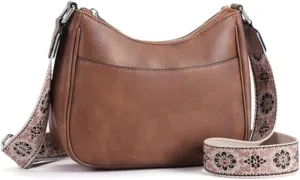 Comeon Crossbody Bags Purses for Women, Pu Leather Trendy Hobo Purse Shoulder Handbag Travel Casual Bag