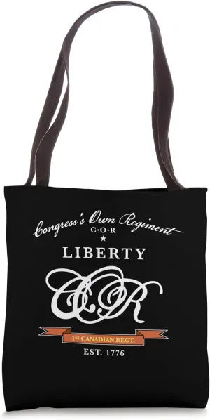 Congress's Own Regiment 1776 Tote Bag