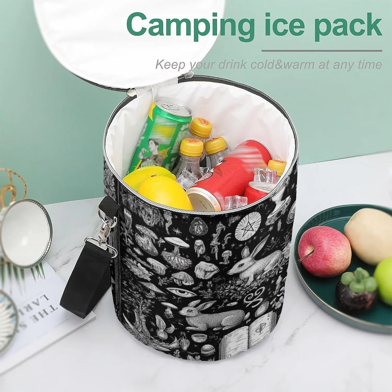Cooler Bag with Shoulder Strap, Portable Backpack Coolers for Beach Accessories