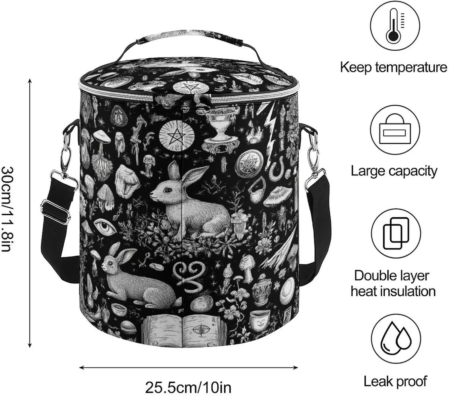 Cooler Bag with Shoulder Strap, Portable Backpack Coolers for Beach Accessories