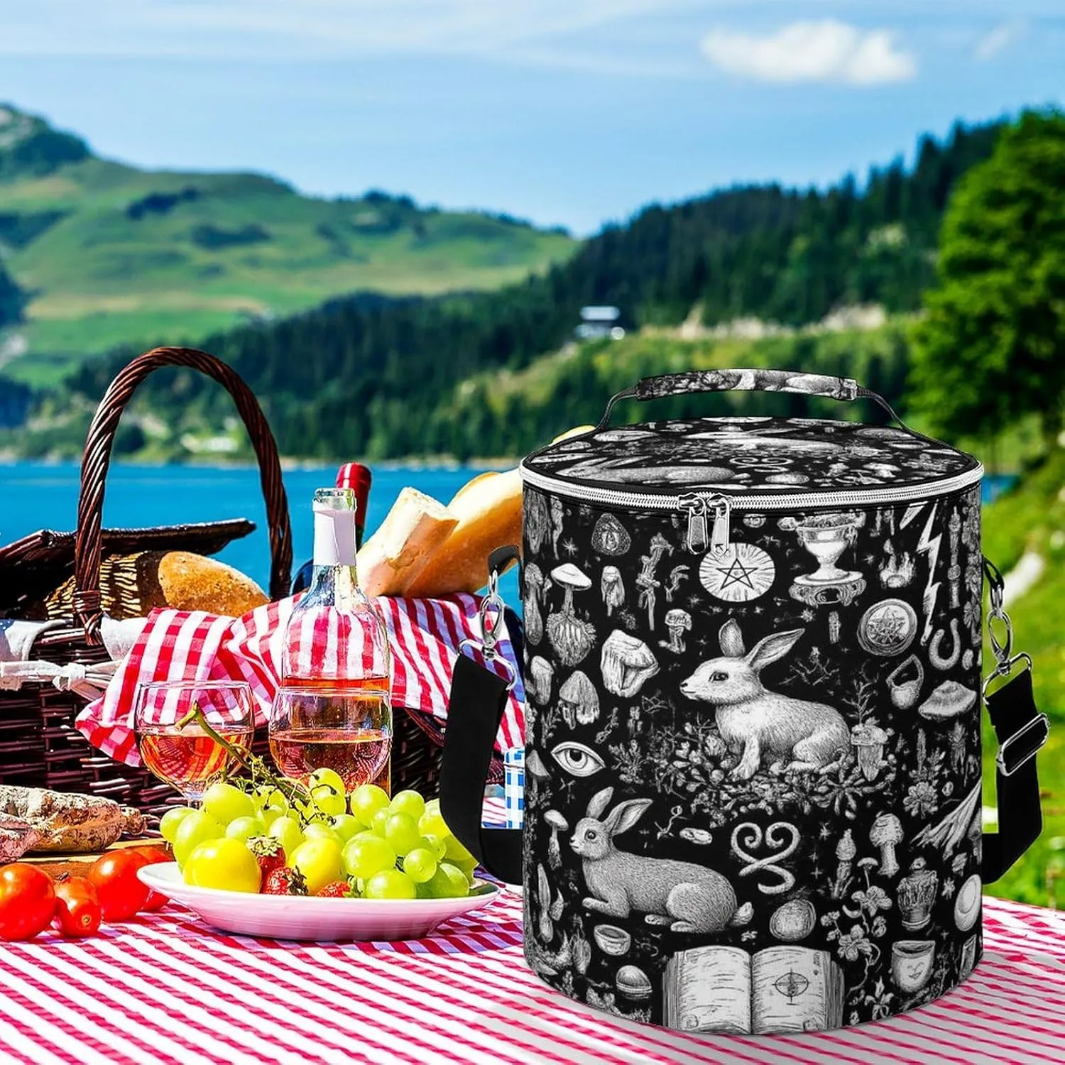 Cooler Bag with Shoulder Strap, Portable Backpack Coolers for Beach Accessories