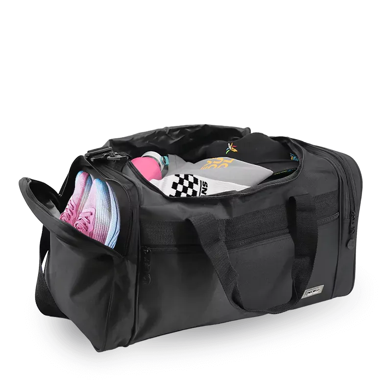 Copper 56L Duffel Bag in Black