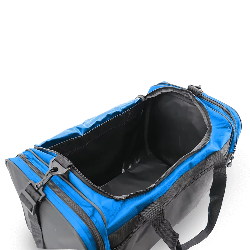 Copper 56L Duffel Bag in Blue/Black