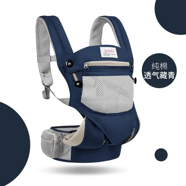 Cotton Breathable Ergonomic Baby Carrier