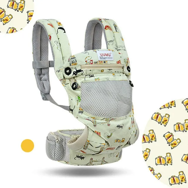 Cotton Breathable Ergonomic Baby Carrier