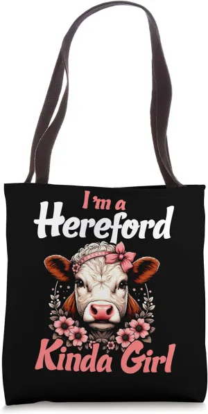 Cowdy Hereford Rancher Tote Bag