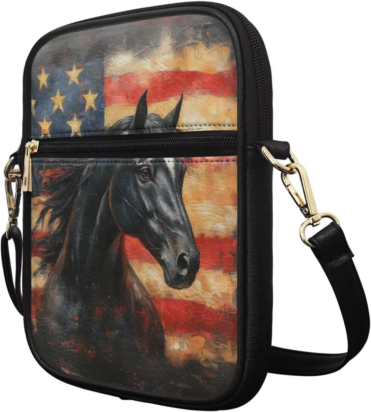 Crossbody Pouch for Women Small Leather Shoulder Purse Slim Messenger Bags