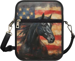 Crossbody Pouch for Women Small Leather Shoulder Purse Slim Messenger Bags