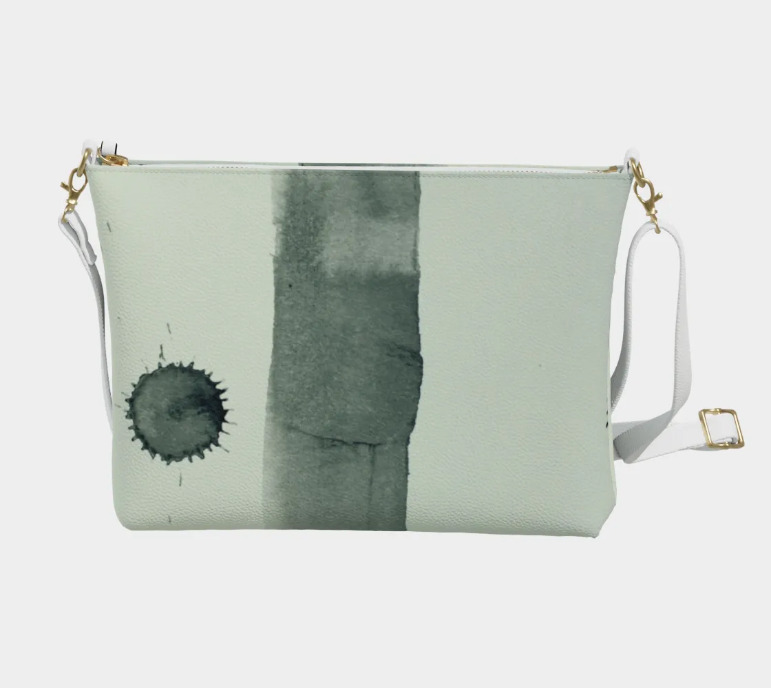 Crossbody Purse Cost-efficient Leather Vegan International shipping Ink
