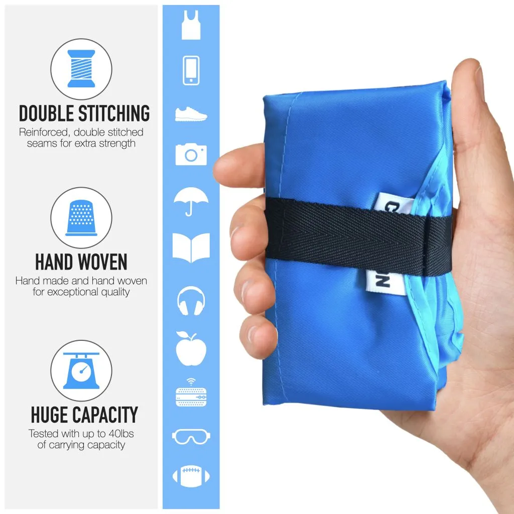 Cruise Tote Bag - Foldable & Collapsible to Palm Size