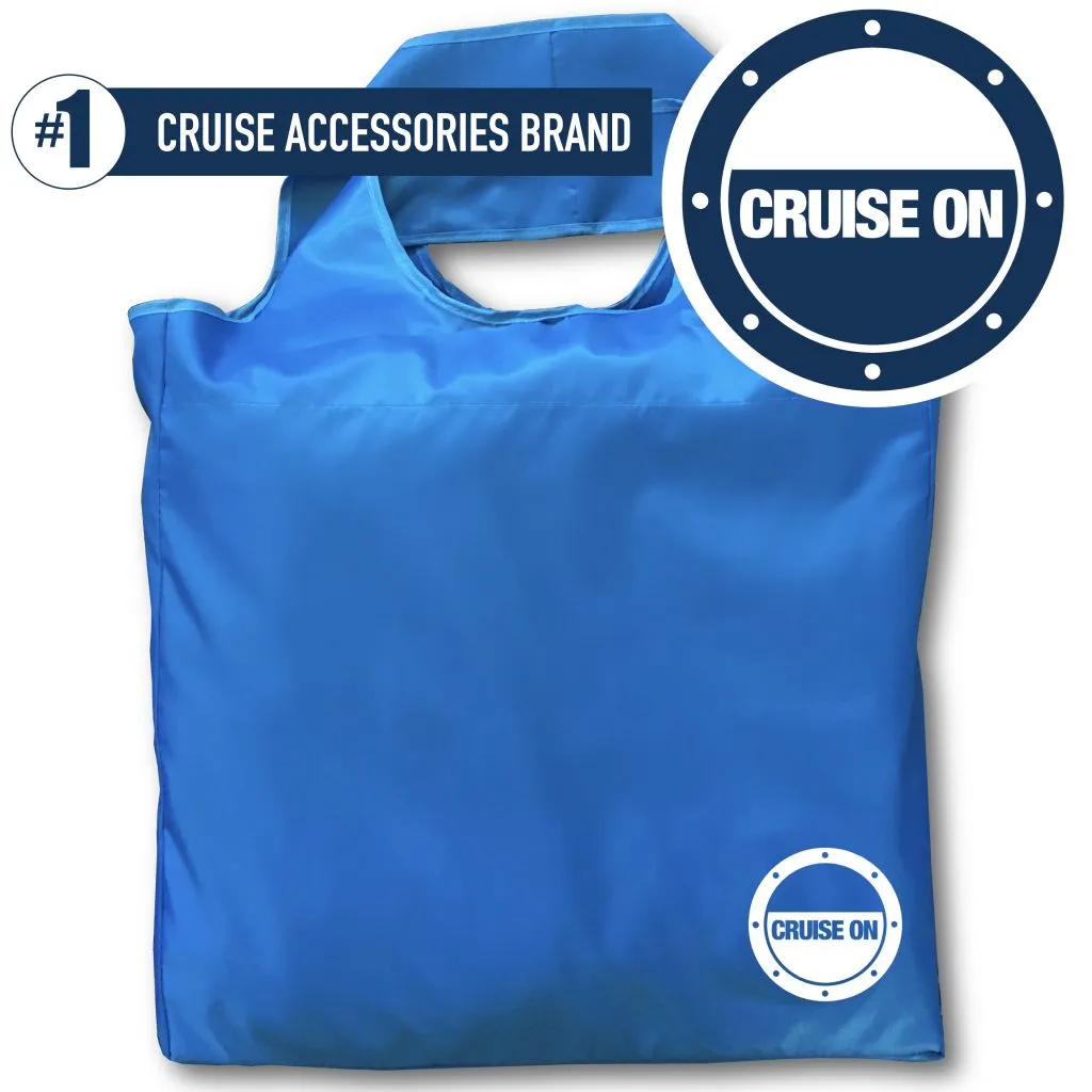 Cruise Tote Bag - Foldable & Collapsible to Palm Size