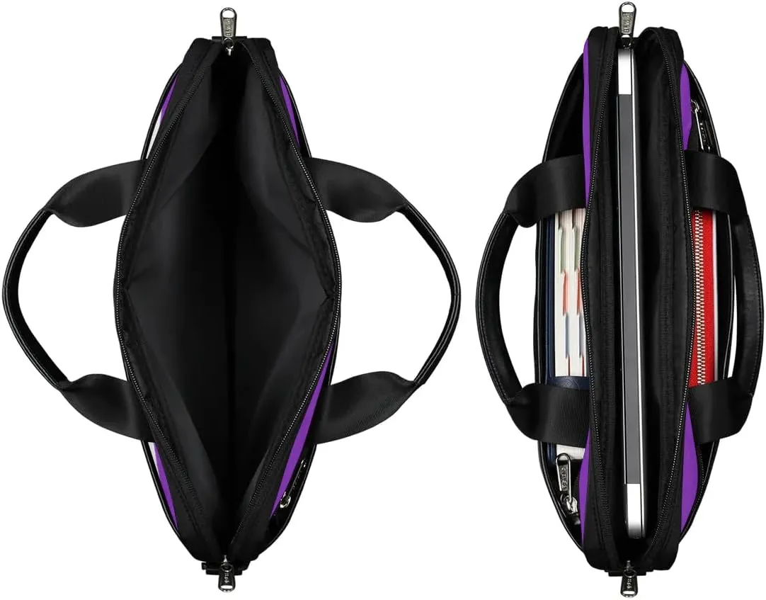 Custom Laptop Bag with Name Personalized Shoulder Bag Lightweight Computer Bag Messenger Bags with Handle